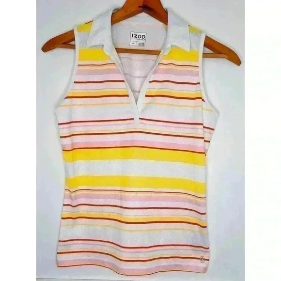 Women’s Izod Sleeveless Golf  Shirt - Picture 1 of 7